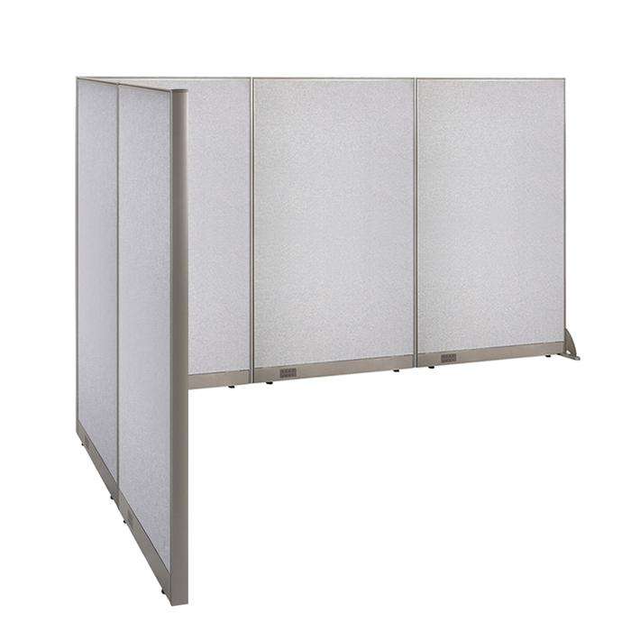 GOF Office L-Shaped Partition 72d x 144w x 72H - Kainosbuy.com