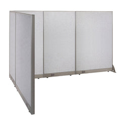 GOF Office L-Shaped Partition 78d x 120w x 72H - Kainosbuy.com