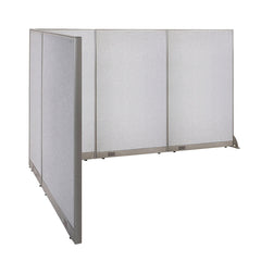 GOF Office L-Shaped Partition 78d x 132w x 72H - Kainosbuy.com