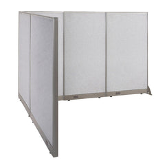 GOF Office L-Shaped Partition 84d x 108w x 72H - Kainosbuy.com