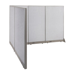 GOF Office L-Shaped Partition 84d x 114w x 72H - Kainosbuy.com