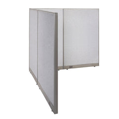 GOF Office L-Shaped Partition 84d x 84w x 72H - Kainosbuy.com