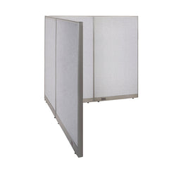 GOF Office L-Shaped Partition 84d x 96w x 72H - Kainosbuy.com