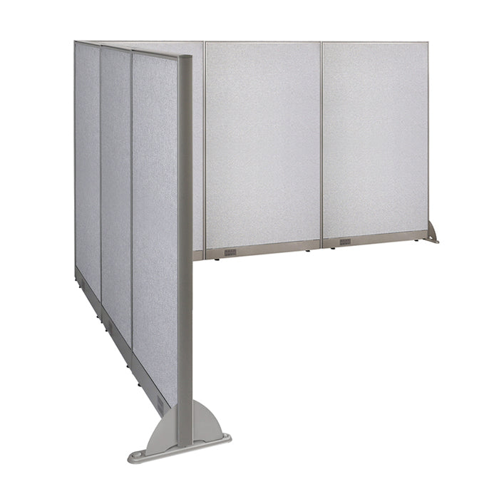 GOF Office L-Shaped Partition 90d x 144w x 72H - Kainosbuy.com