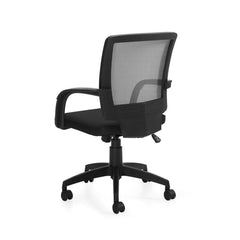 8ft. Racetrack Conference Table with<br>6 Chairs(G10900B) - Kainosbuy.com
