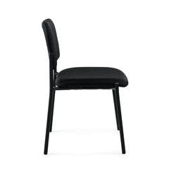 GOF 3 Piece Reception Room Black Chair Table Set - Kainosbuy.com