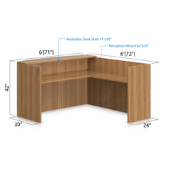 6' x 6' Reception Desk - Kainosbuy.com