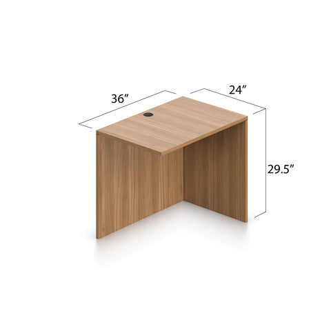 L71B - 6' x 5' L-Shape Workstation(Credenza Shell with B/B/F, F/F Pedestal) - Kainosbuy.com