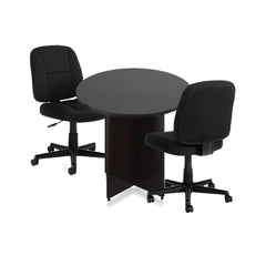 36" Round Table/Cross Base with 2 Chairs (G11343B) - Kainosbuy.com