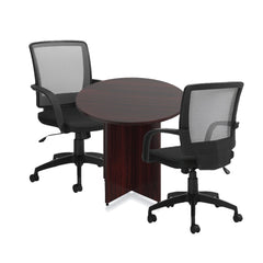 36" Round Table/Cross Base with 2 Chairs (G10900B) - Kainosbuy.com