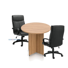 36" Round Table/Cross Base with 2 Chairs (G11782B) - Kainosbuy.com