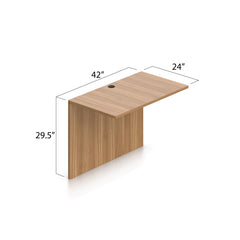 U71C - 6' x 9' U-Shape Workstation(Bow front Desk with Hanging B/F Pedestal) - Kainosbuy.com