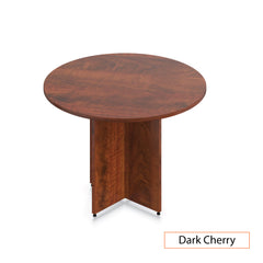 42" Round Table/Cross Base with 3 Chairs (G11650B) - Kainosbuy.com