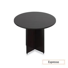 42" Round Table/Cross Base with 3 Chairs (G11650B) - Kainosbuy.com
