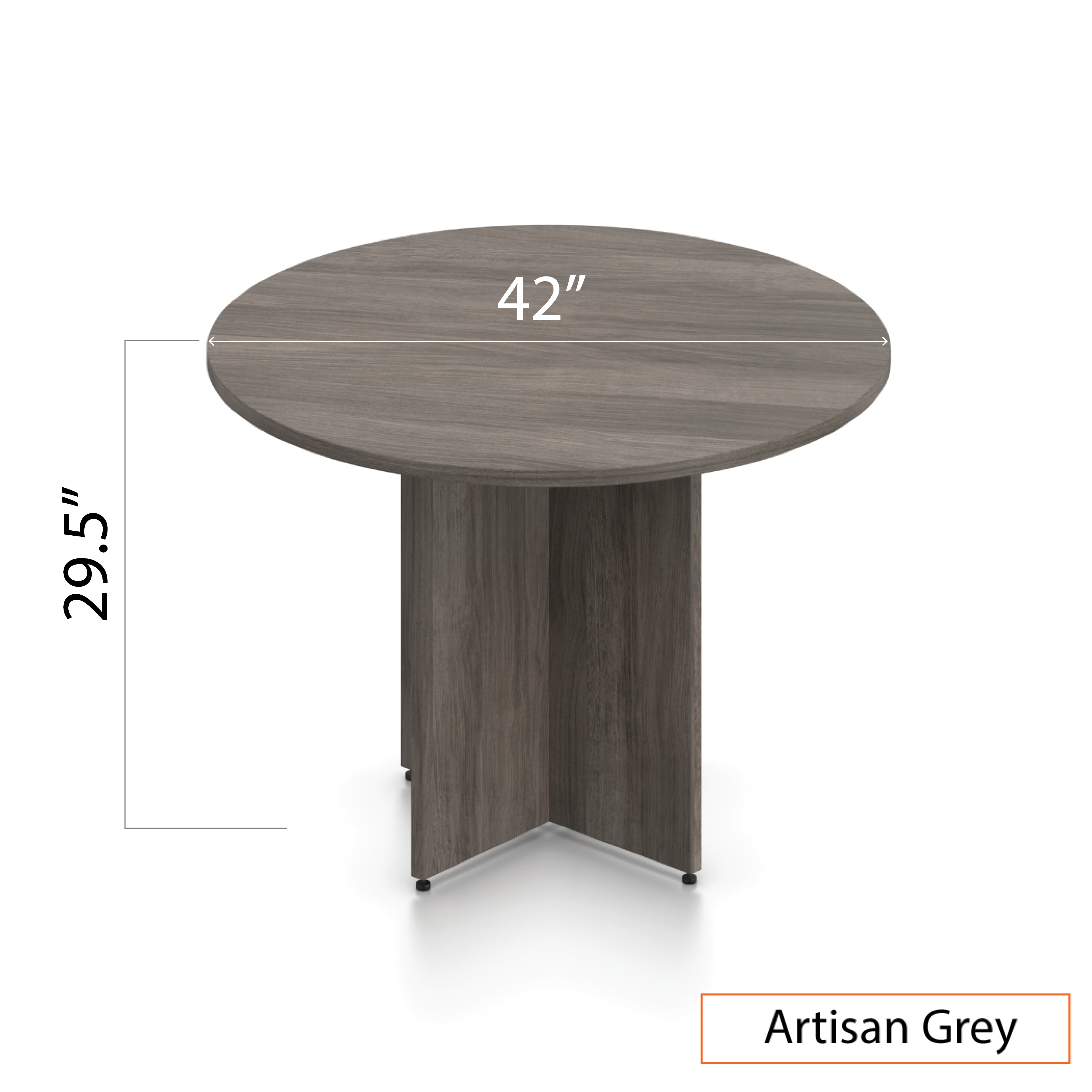 42" Round Table/Cross Base with 3 Chairs (G10902B) - Kainosbuy.com