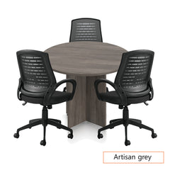 42" Round Table/Cross Base with 3 Chairs (G10902B) - Kainosbuy.com