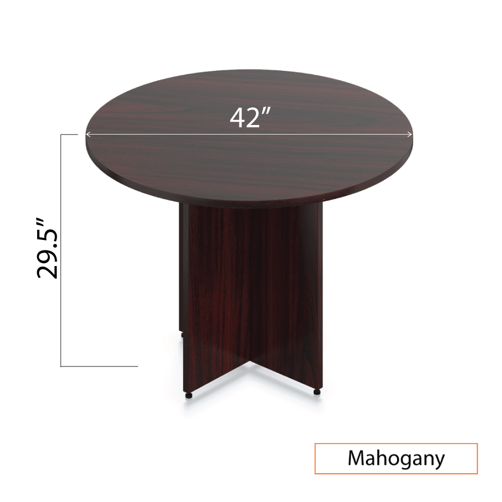 42" Round Table/Cross Base with 3 Chairs (G11650B) - Kainosbuy.com