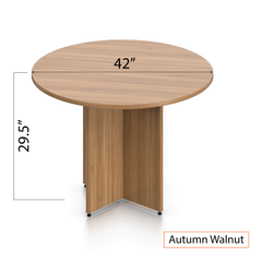42" Round Table/Cross Base with 3 Chairs (G10902B) - Kainosbuy.com