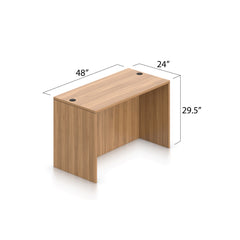 48"x24" Rectangular Desk with B/B/F pedestal - Kainosbuy.com