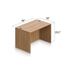 48"x30" Rectangular Desk with Hanging B/F pedestal - Kainosbuy.com