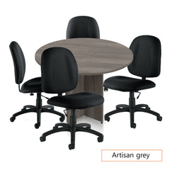48" Round Table/Cross Base with 4 Chairs (G11650B) - Kainosbuy.com