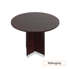 48" Round Table/Cross Base with 4 Chairs (G11650B) - Kainosbuy.com