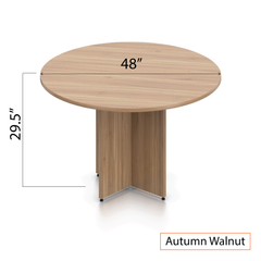 48" Round Table/Cross Base with 4 Chairs (G11650B) - Kainosbuy.com
