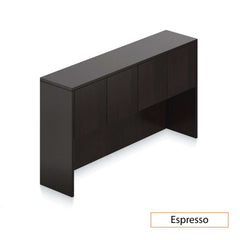 Overhead Hutch with Doors 66" x 15" - Kainosbuy.com