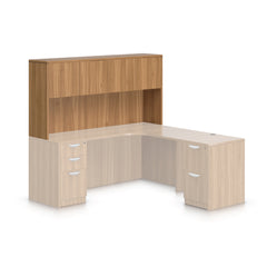 Overhead Hutch with Doors 71" x 15" - Kainosbuy.com