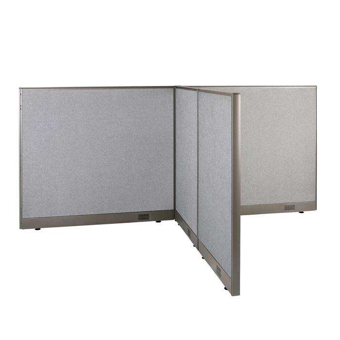 GOF Office T-Shaped Partition 60D x 96W x 48H - Kainosbuy.com