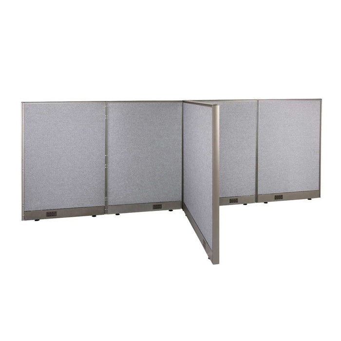 GOF Office T-Shaped Partition 48D x 120W x 48H - Kainosbuy.com