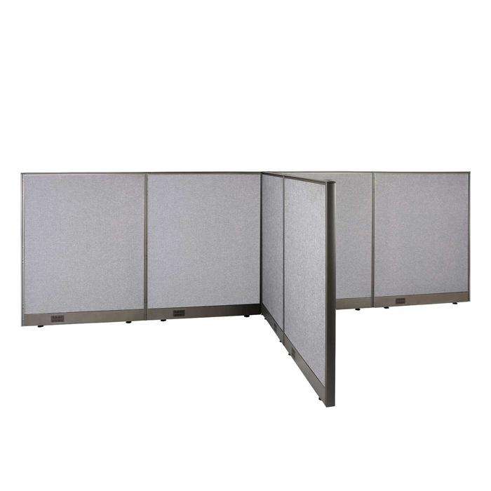 GOF Office T-Shaped Partition 66D x 144W x 48H - Kainosbuy.com