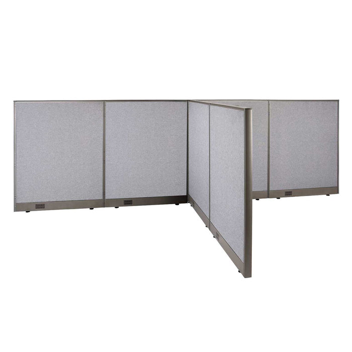 GOF Office T-Shaped Partition 72D x 144W x 48H - Kainosbuy.com