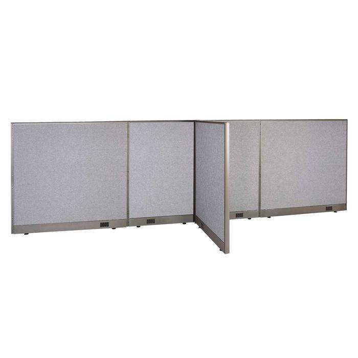 GOF Office T-Shaped Partition 36D x 156W x 48H - Kainosbuy.com