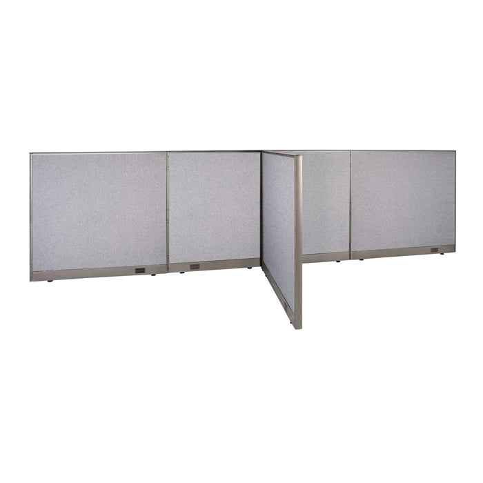 GOF Office T-Shaped Partition 48D x 168W x 48H - Kainosbuy.com