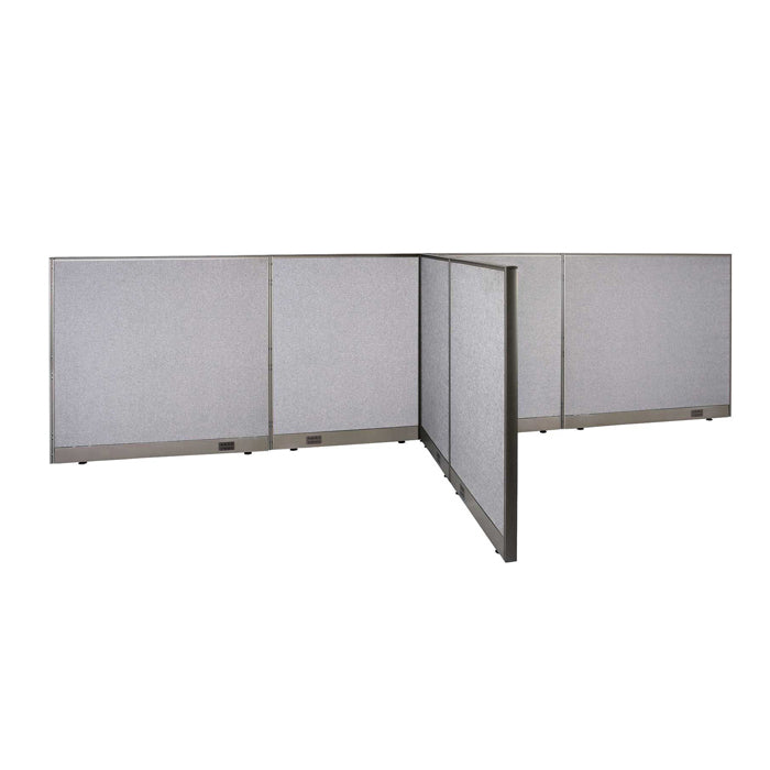 GOF Office T-Shaped Partition 66D x 168W x 48H - Kainosbuy.com