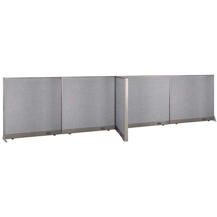 GOF Office T-Shaped Partition 30D x 192W x 48H - Kainosbuy.com