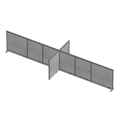 GOF Office X-Shaped Partition 72D x 240W x 48H - Kainosbuy.com