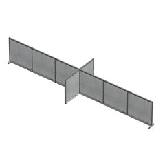 GOF Office X-Shaped Partition 72D x 288W x 48H - Kainosbuy.com