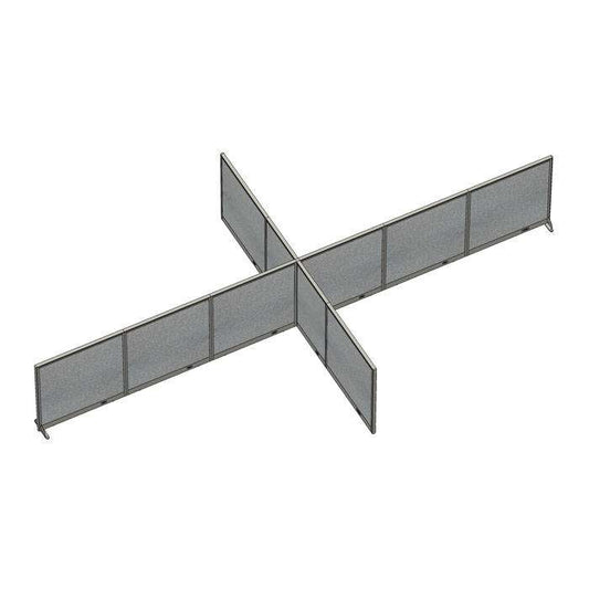 GOF Office X-Shaped Partition 156D x 288W x 48H - Kainosbuy.com