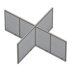 GOF Office X-Shaped Partition 96D x 120W x 48H - Kainosbuy.com