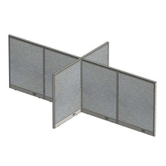 GOF Office X-Shaped Partition 72D x 144W x 48H - Kainosbuy.com