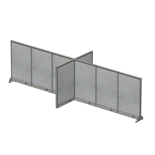 GOF Office X-Shaped Partition 60D x 180W x 48H - Kainosbuy.com