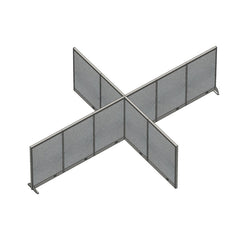 GOF Office X-Shaped Partition 132D x 180W x 48H - Kainosbuy.com