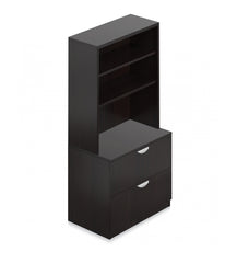 Bookcase with Drawer Storage -Storage Tower Unit - Kainosbuy.com