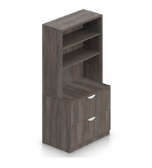 Bookcase with Drawer Storage -Storage Tower Unit - Kainosbuy.com