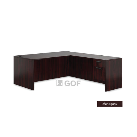 GOF 3 Person Workstation Cubicle (5'D  x 19.5'W x 6'H) / Office Partition, Room Divider - Kainosbuy.com