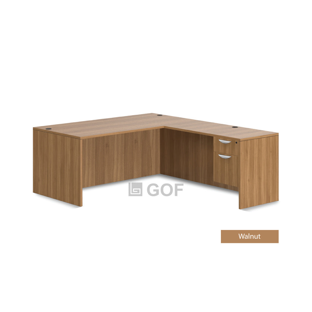 GOF 3 Person Separate Workstation Cubicle (5.5'D x 18'W x 6'H -W) / Office Partition, Room Divider - Kainosbuy.com