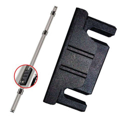 GOF Office Partition Bracket, Latch, Clip <br> Black Hardware - Kainosbuy.com