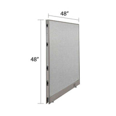 GOF 48”W x 48”H Single Full Fabric Panel